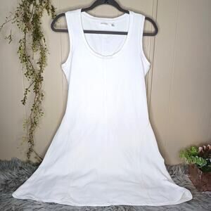 Athleta Dress Women's M Match Point White Pique Tennis Summer Golf Athletic